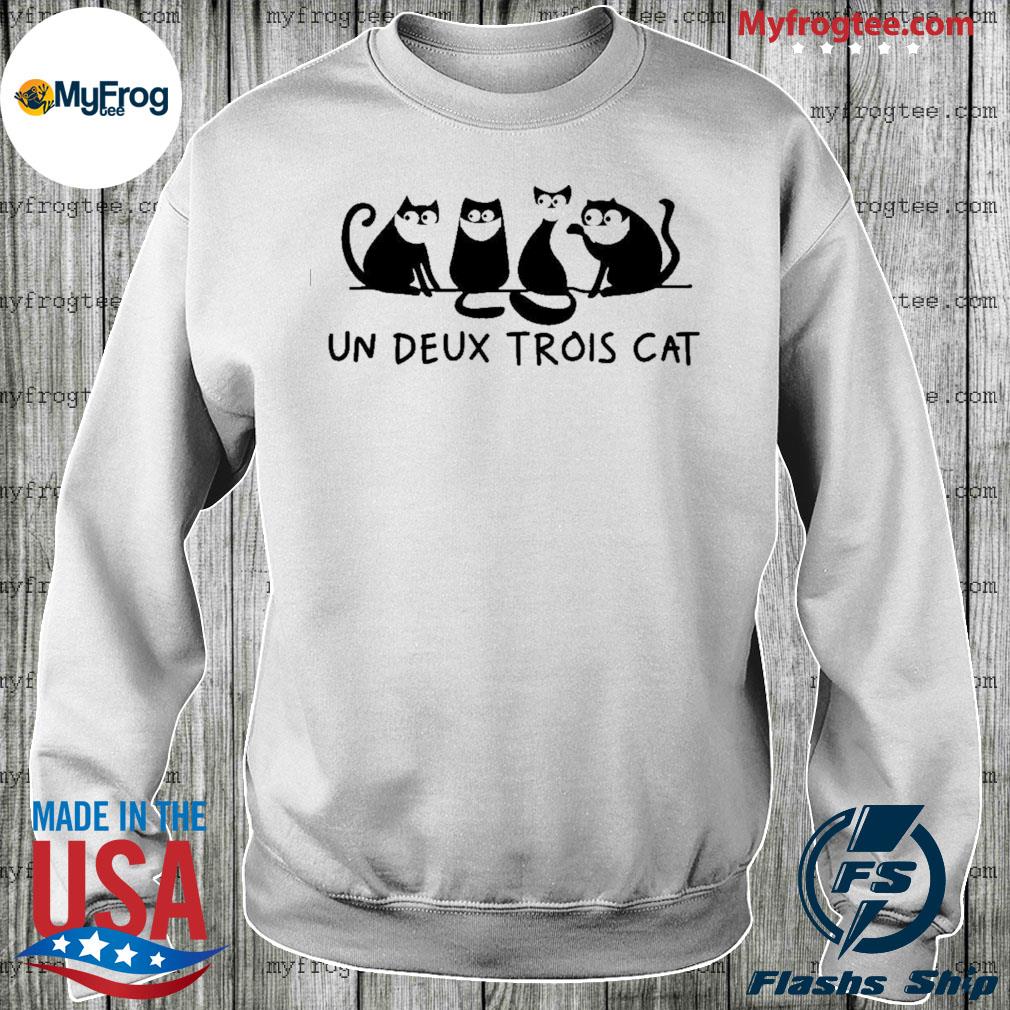 Un deux trois cat sweatshirt hot sale