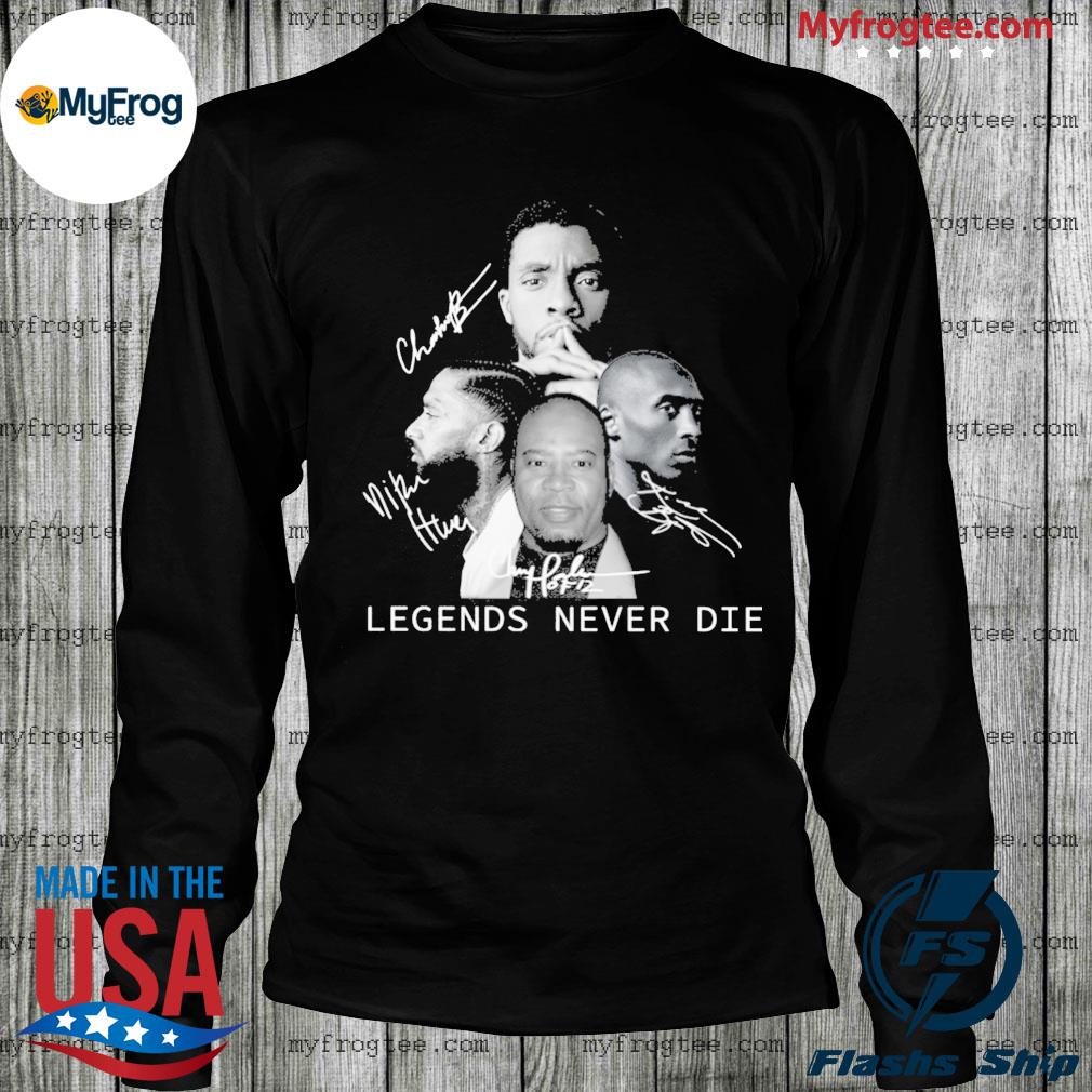 Kobe Bryant TShirt Mens Small Black Casual Nipsey Hussle Legends Live  Forever