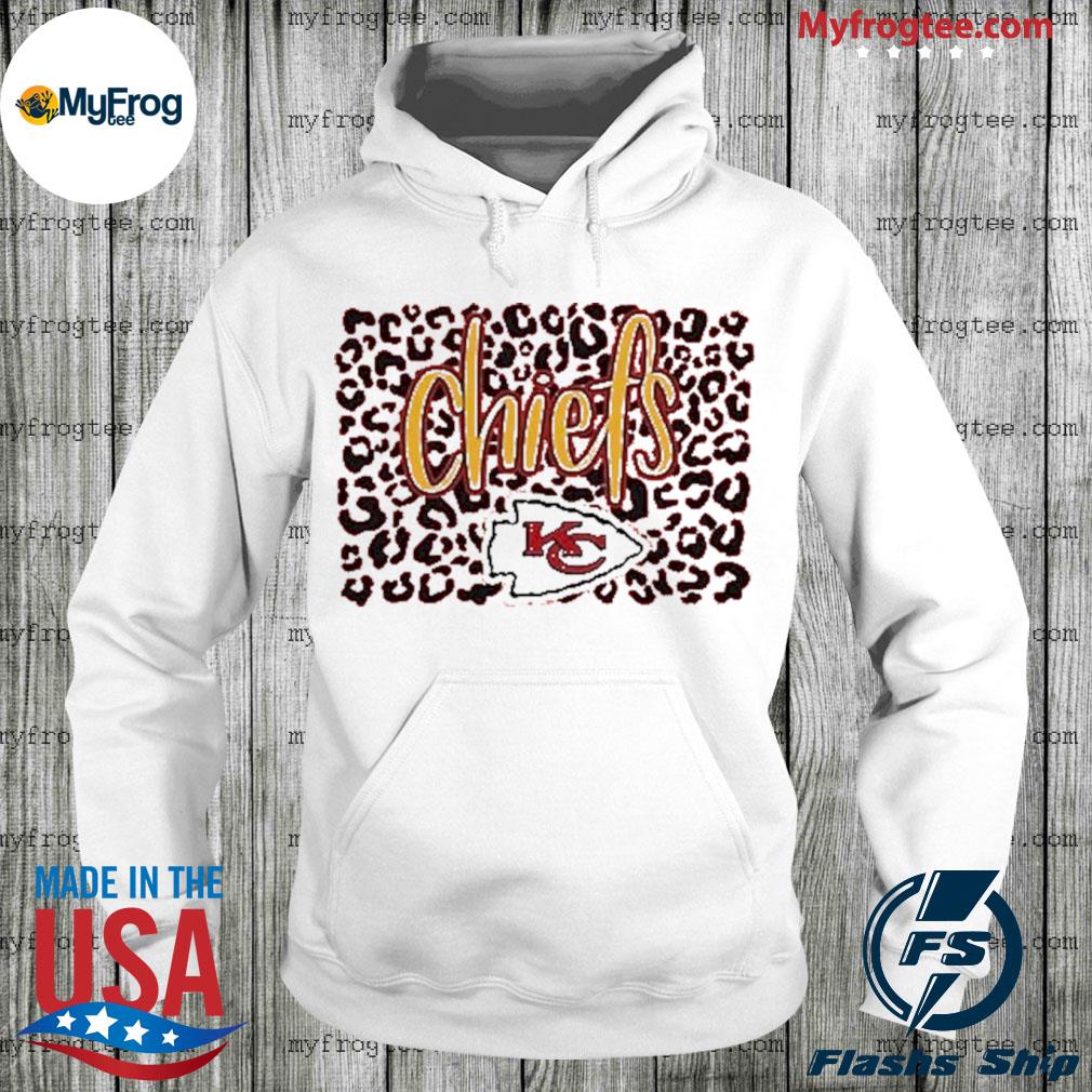 Kansas City Chiefs Leopard Shirt - Women’s Chiefs shirt - KC Chiefs -  leopard chiefs