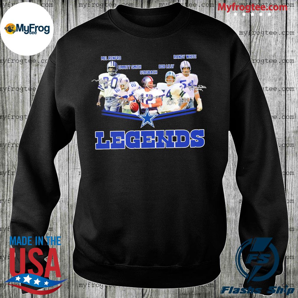 Dallas Cowboys Legend Signatures Shirt, hoodie, sweater, long