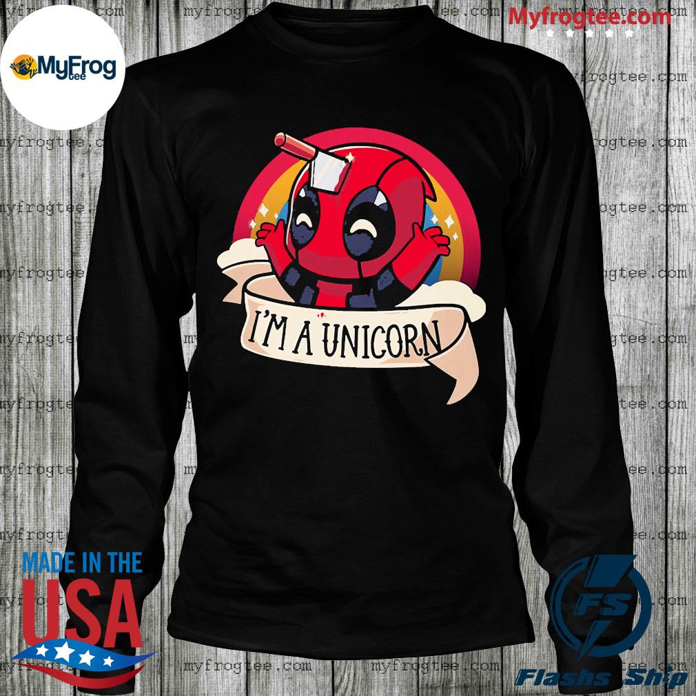 deadpool unicorn t shirt