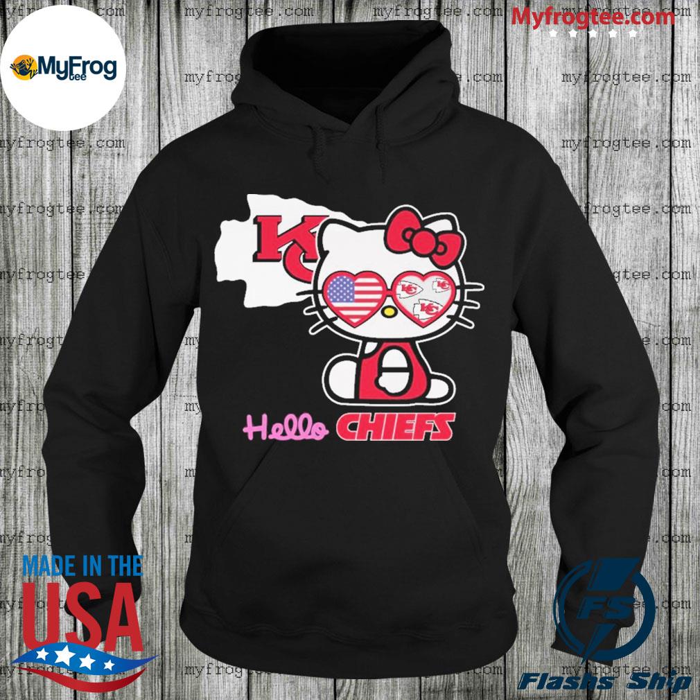 Hello Kitty kansas City Chiefs shirt, hoodie, sweater, long sleeve and tank  top