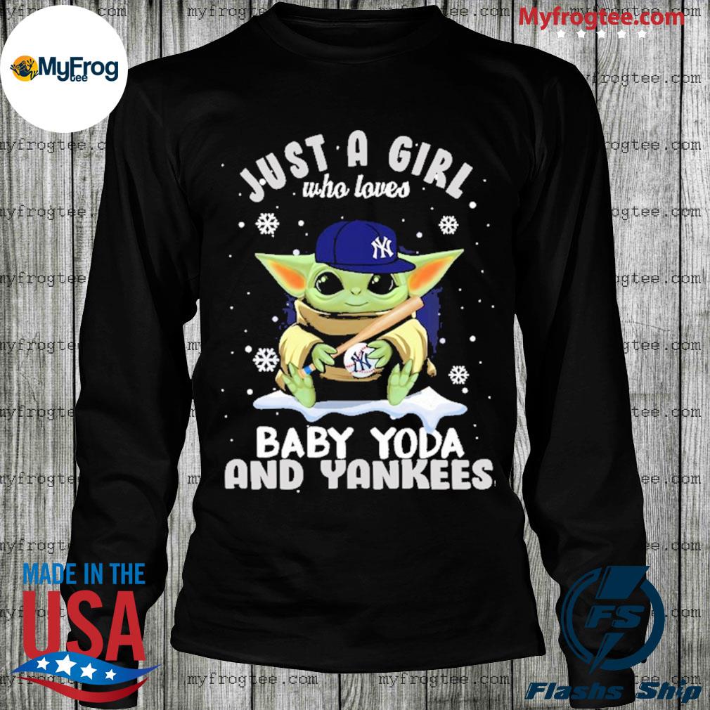 Baby Yoda New York Yankees logo shirt, hoodie, sweater, long sleeve and  tank top