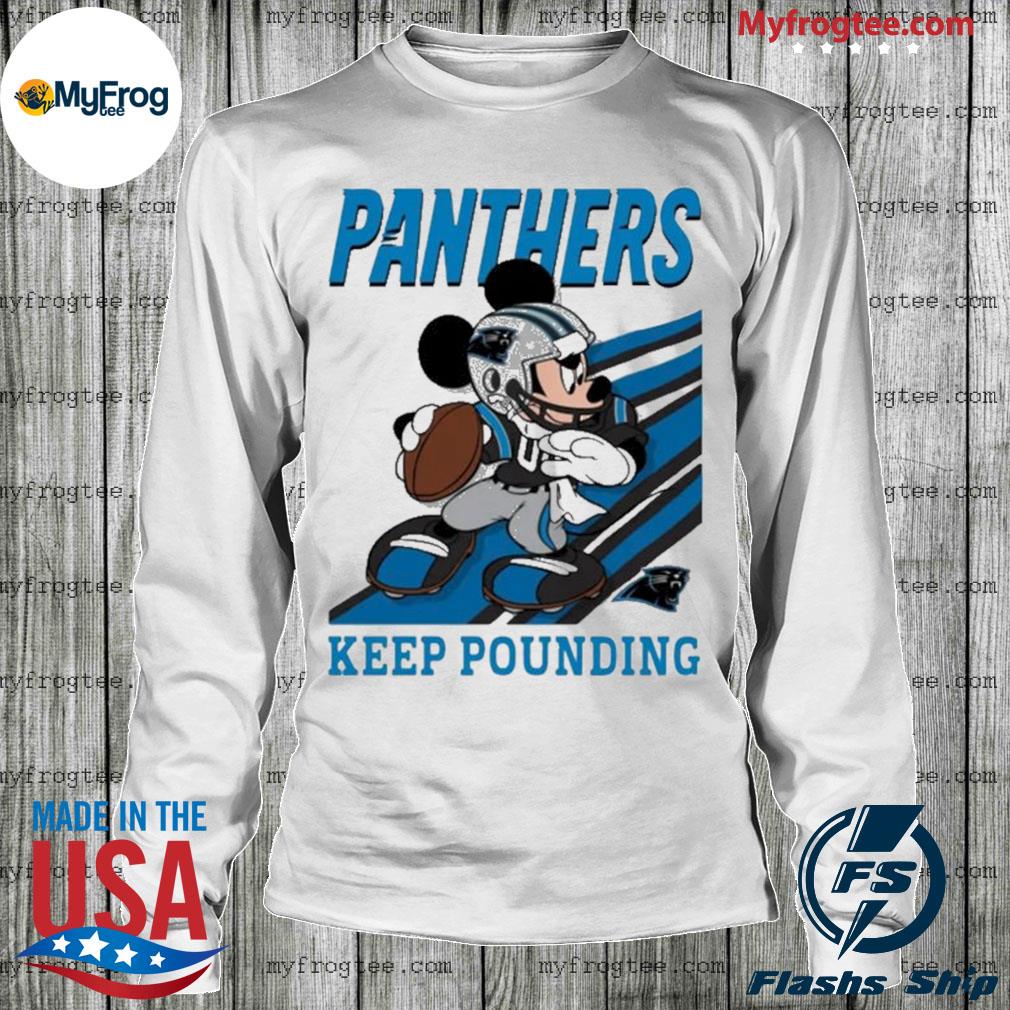 Mickey Mouse Carolina Panthers Keep Pounding Shirt