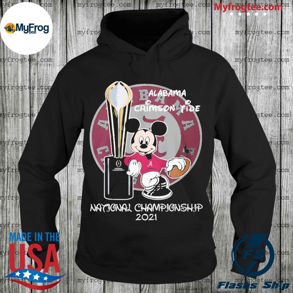 Mickey Mouse Alabama Crimson Tide Champion National Championship