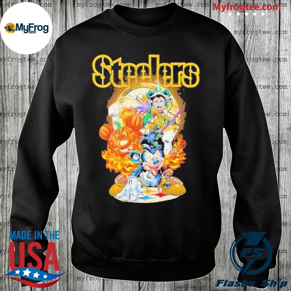 I Love The Steelers Mickey Mouse Pittsburgh Steelers T-Shirt - T-shirts Low  Price