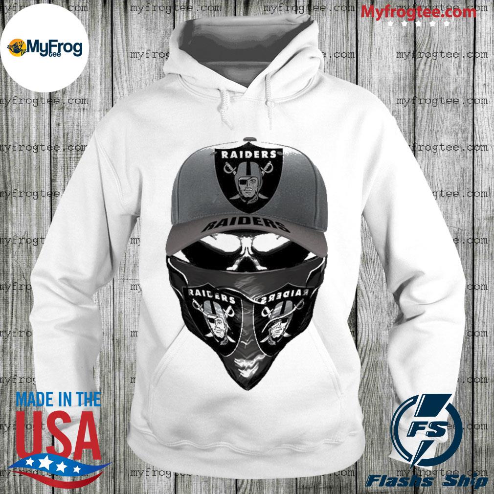 Skull mask las vegas raiders shirt