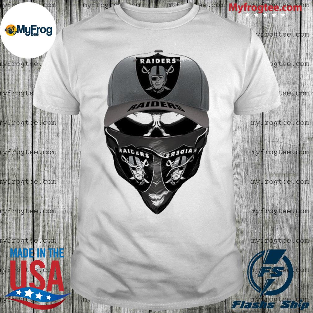 Oakland Raiders Skull With Face Mask Shirt, hoodie, sweater and