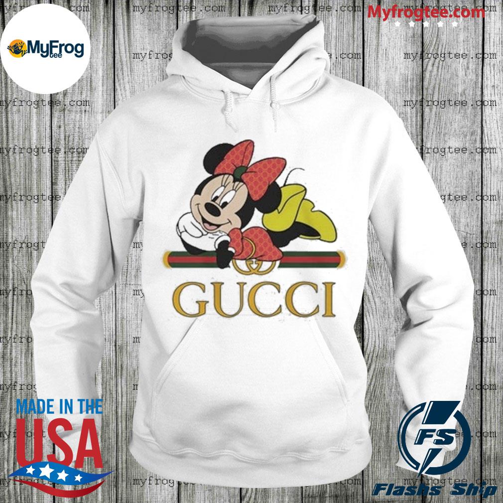 Minnie Mouse wearing Gucci Louis Vuitton shirt, hoodie, sweater, long  sleeve and tank top