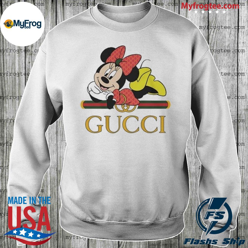 Minnie Mouse Gucci Shirt, Cheap Gucci Shirt For Women - Wiseabe Apparels