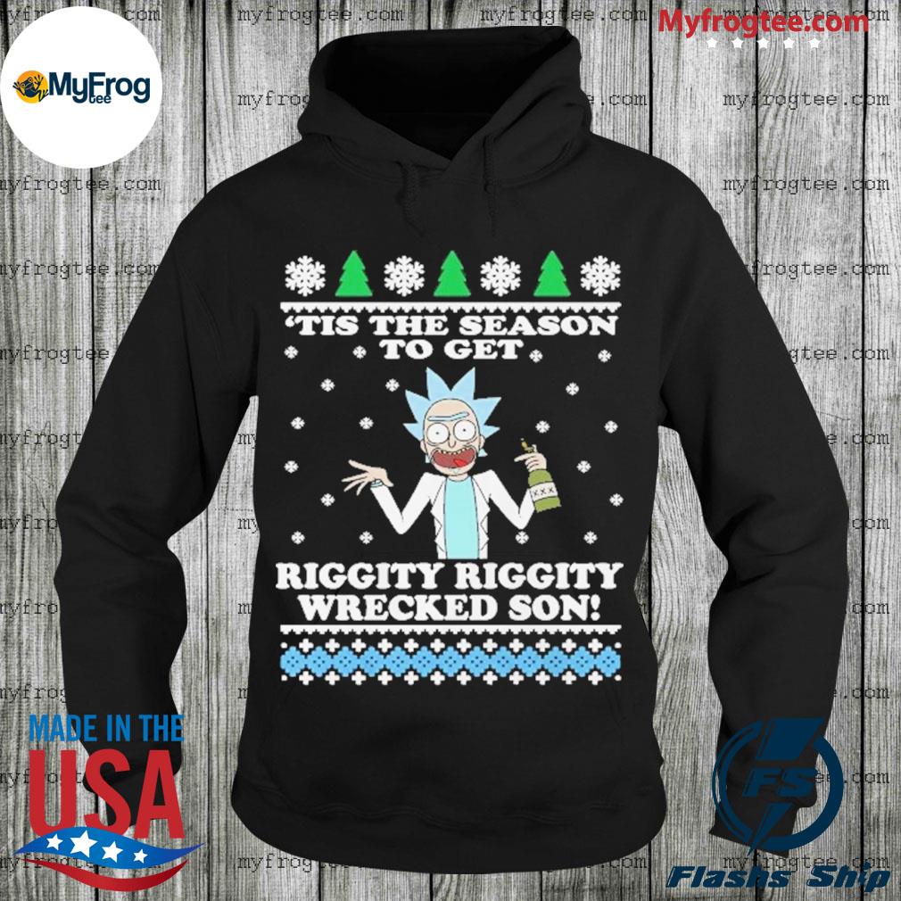 Riggity riggity sale wrecked sweater