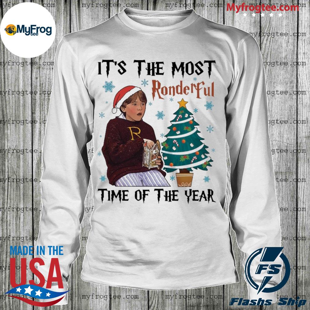 Merry Xmas The Most Wonderful Time Of The Year Crewneck Sweatshirt