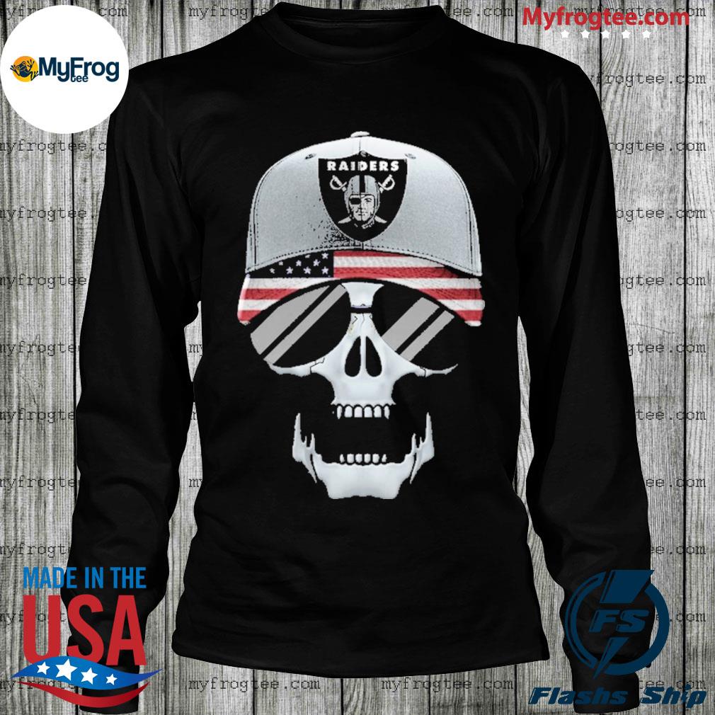 Skull Oakland Raiders shirt, hoodie, sweater, long sleeve and tank top