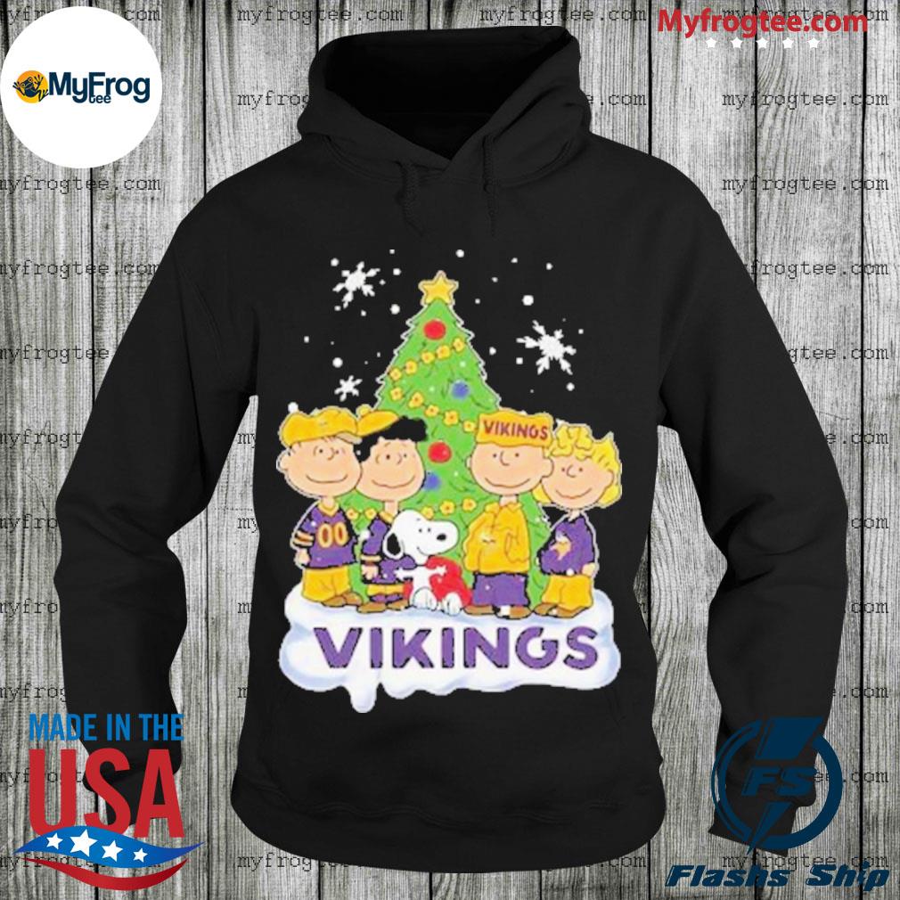 Snoopy The Peanuts Minnesota Vikings Christmas Funny Shirt - High-Quality  Printed Brand