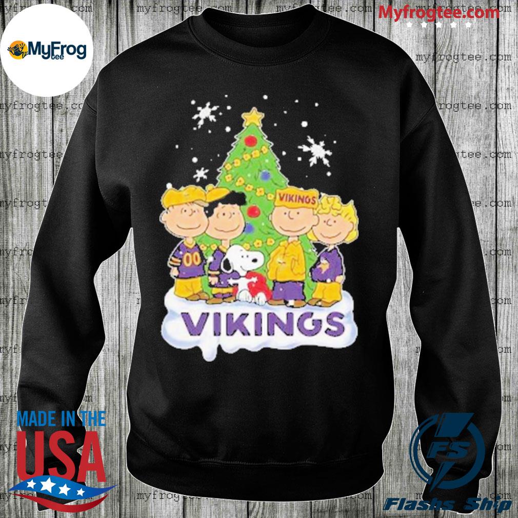 Christmas Snoopy Minnesota Vikings Shirt, hoodie, sweater and long