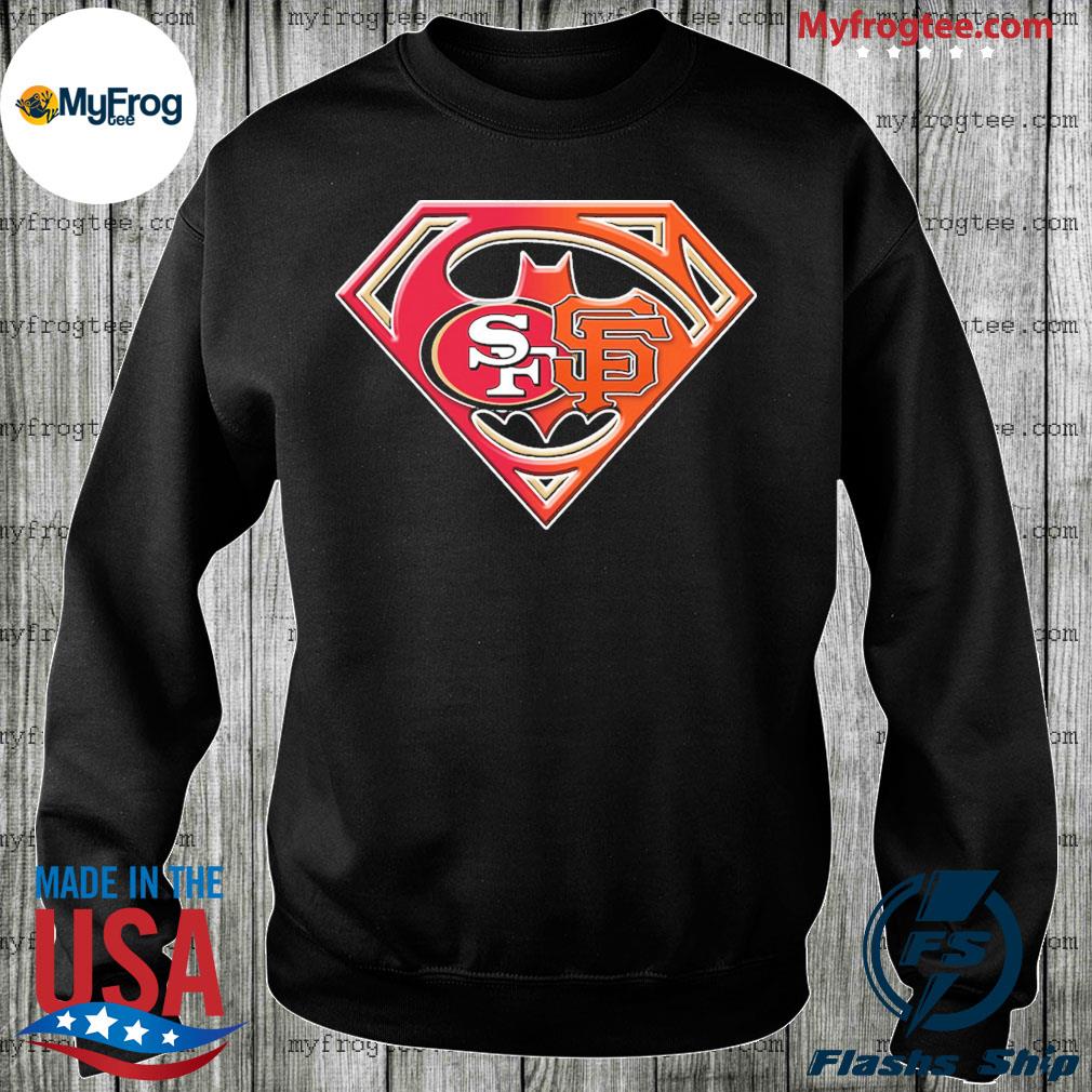 Superman San Francisco 49ers And San Francisco Giants T-Shirt