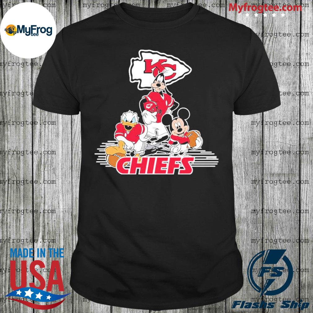 NFL Kansas City Chiefs Mickey Mouse Disney Football Shirt - Bring