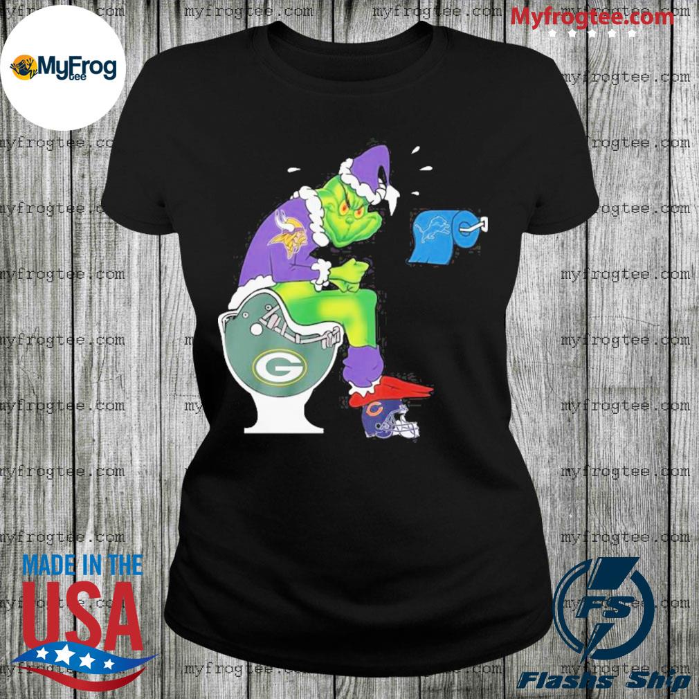 The Grinch Minnesota Vikings Shit On Other Teams Shirt