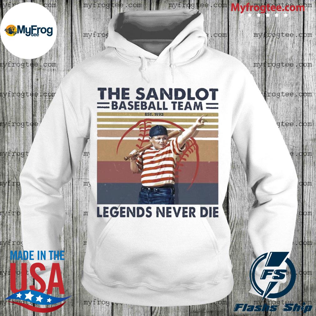 The Sandlot Baseball Team Logo Legend Never Die Shirt, hoodie, sweater,  long sleeve and tank top