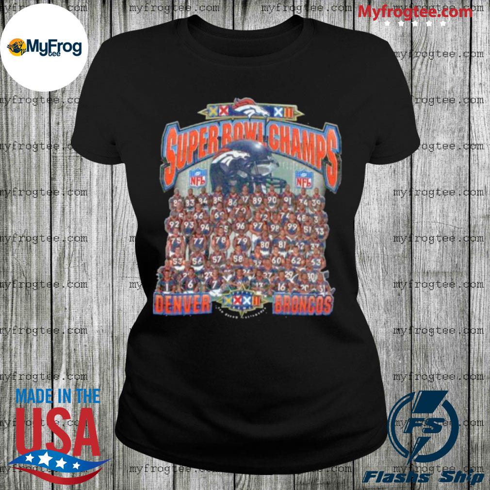 Official Denver broncos super bowl champions crew T-shirt, hoodie, tank  top, sweater and long sleeve t-shirt