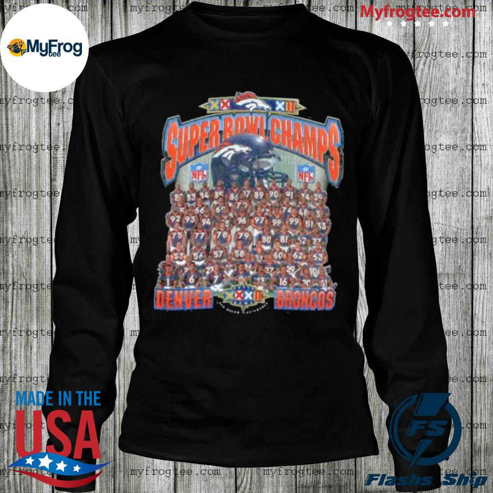 Denver Broncos 3 Time Super Bowl Champions shirt, hoodie, sweater, long  sleeve and tank top