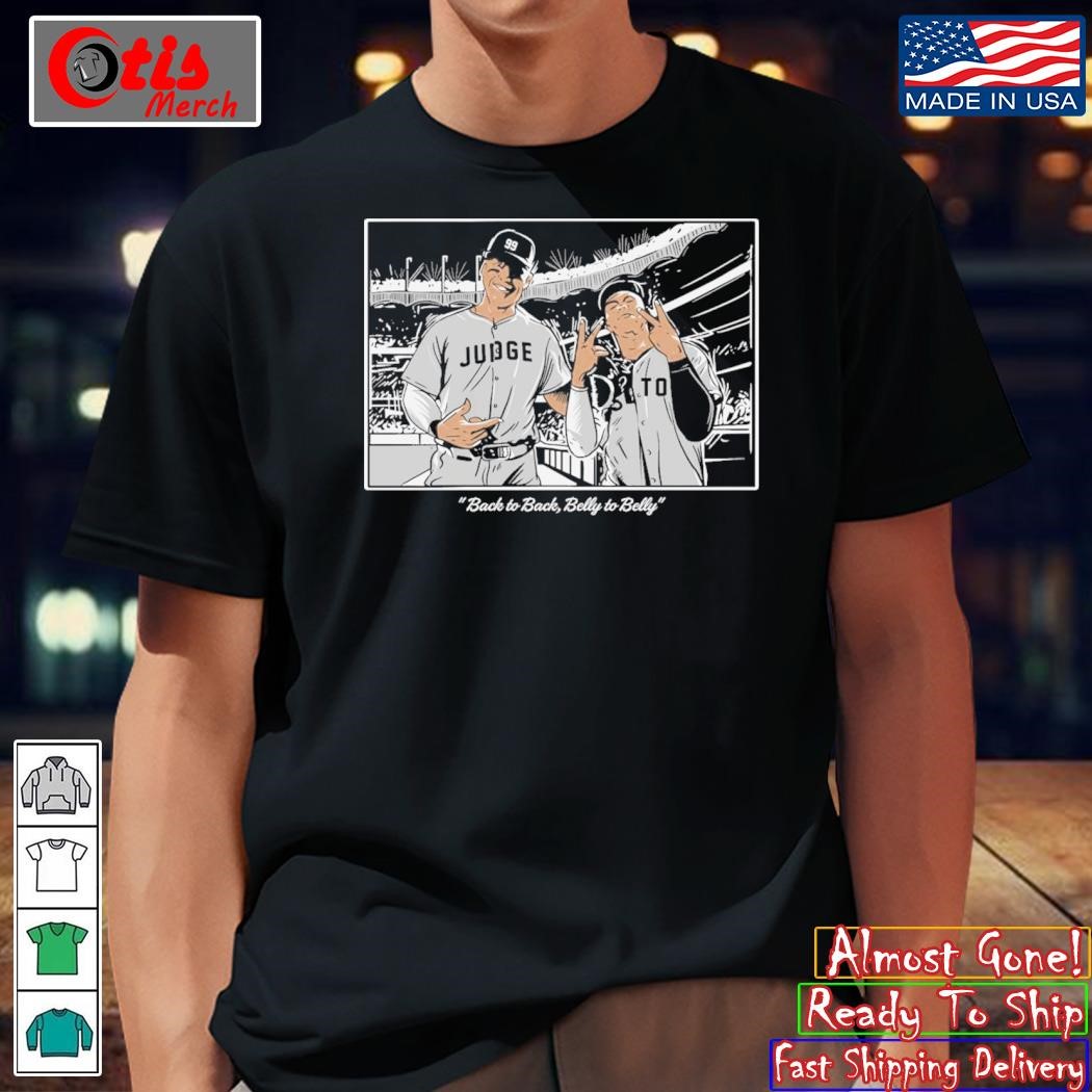 Aaron Judge Juan Soto Back To Back Belly To Belly Shirt