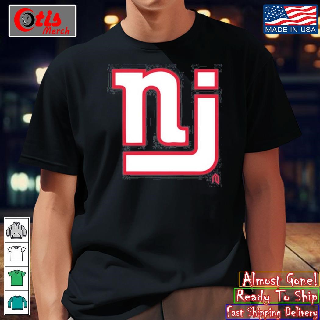 Big blue nj logo shirt