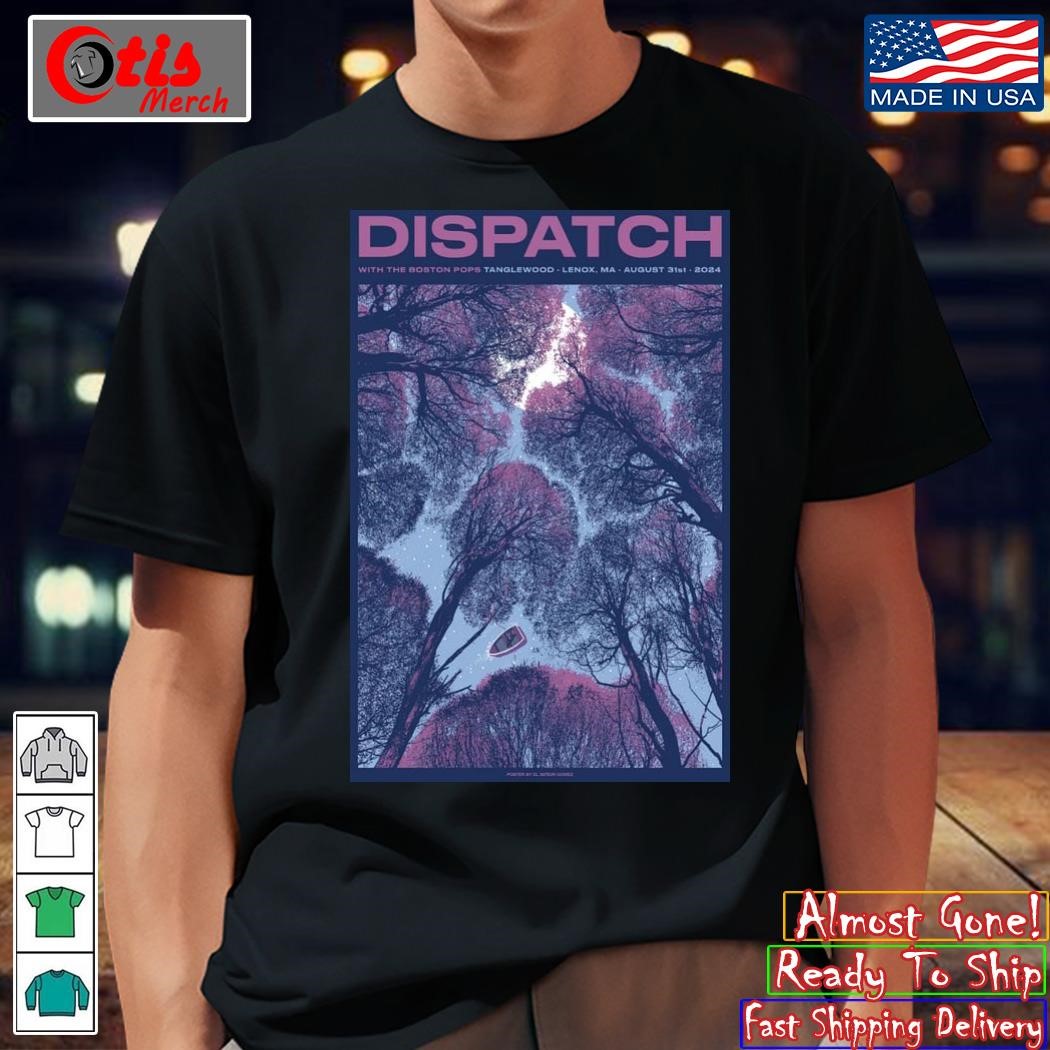 Dispatch Lenox MA 8 31 24 Event Poster shirt