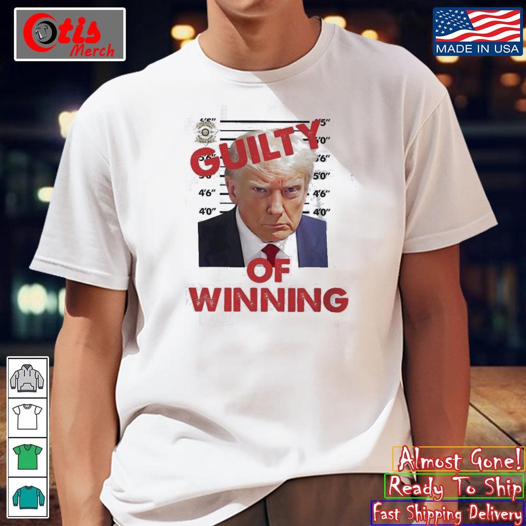 Donald Trump Guitly Of Winning For President Of American 2024 Unisex T-Shirt