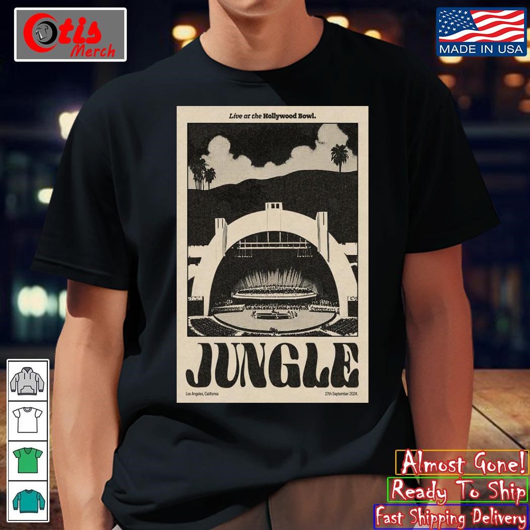 Jungle Tour Los Angeles CA, Hollywood Bowl Sept 27, 2024 shirt