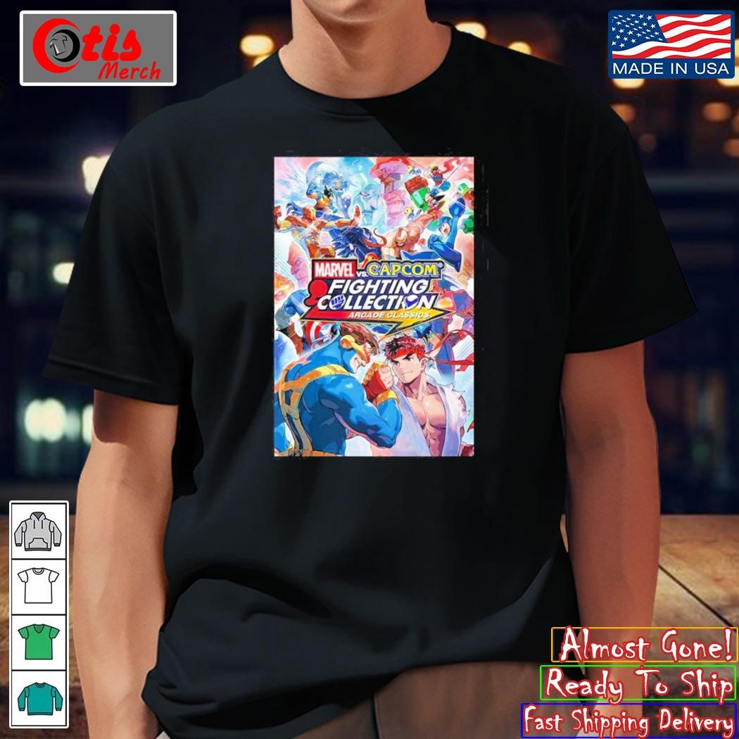 Marvel Vs Capcom Fighting Collection Arcade Classics T-shirt