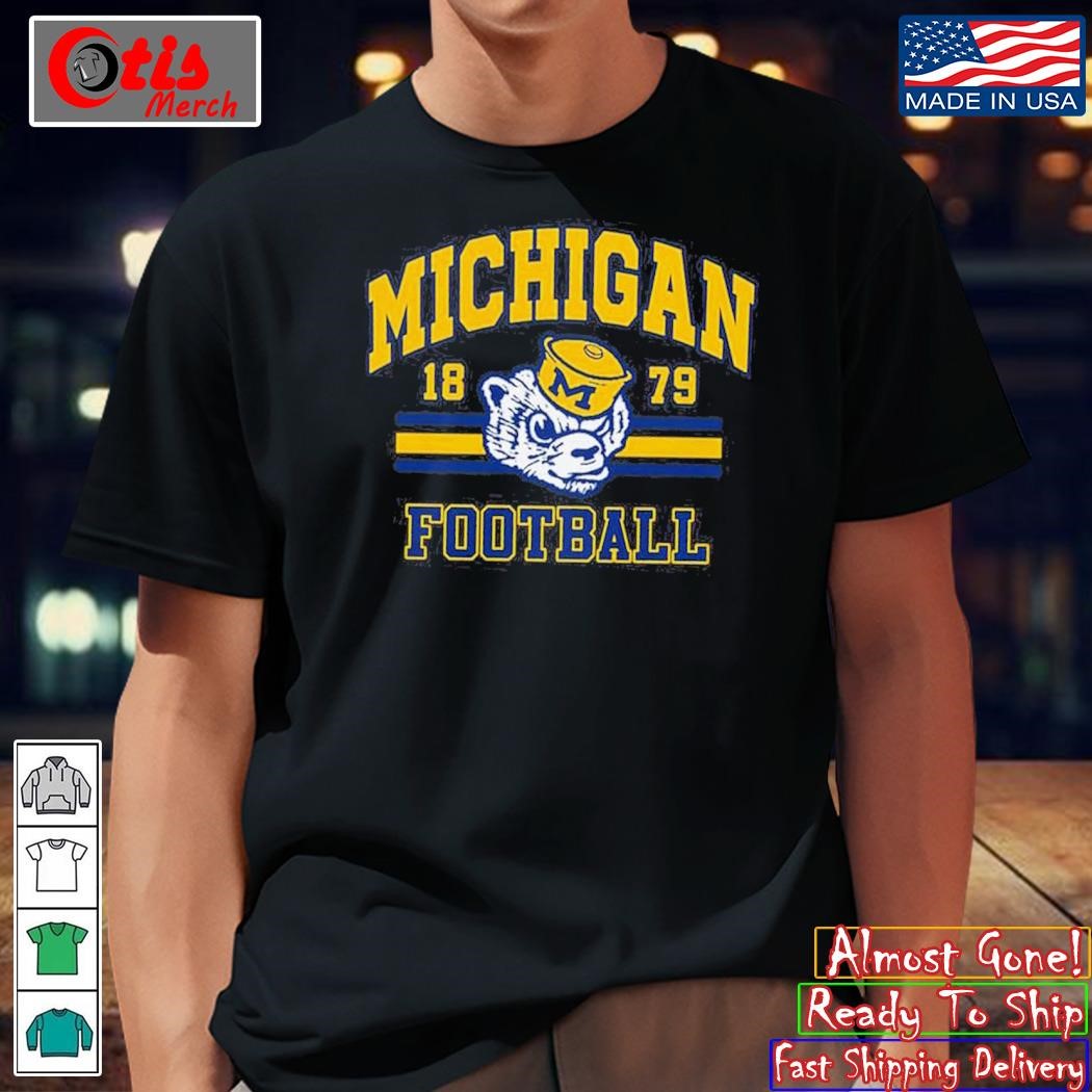 Michigan Wolverines Since 1879 To 2024 Football T-Shirt