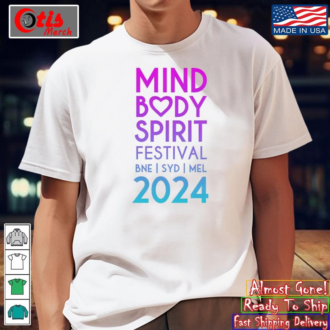 Mind Body Spirit Festival Two Sided Standard Event Shirt