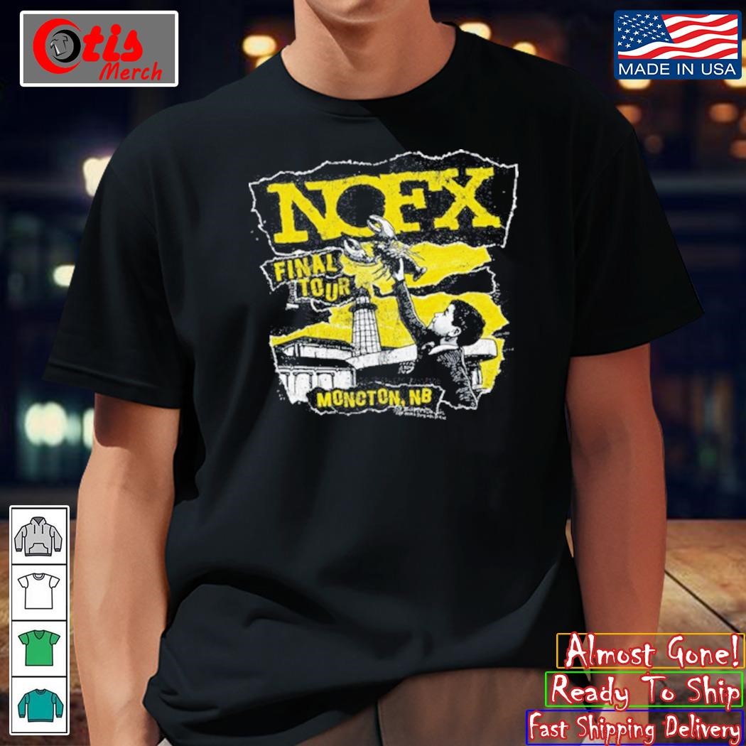 NOFX Canadian Tour Moncton NB Aug 28-29 2024 Shirt