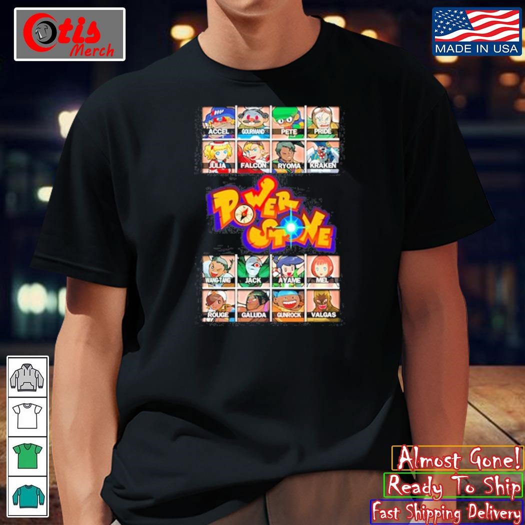 Power Stone Characters Shirt