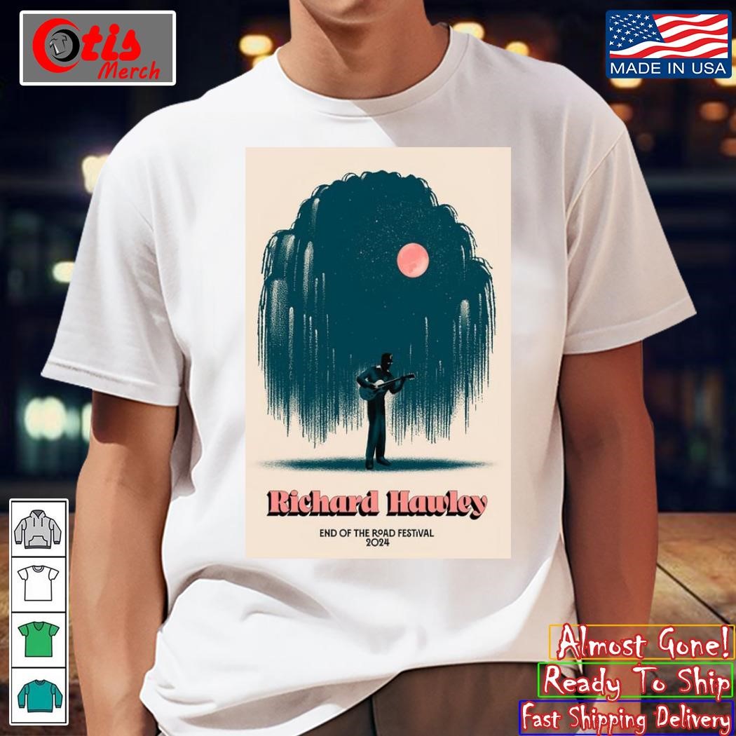 Richard Hawley Aug 29-Sep 1 2024 Sixpenny Handley UK Poster shirt