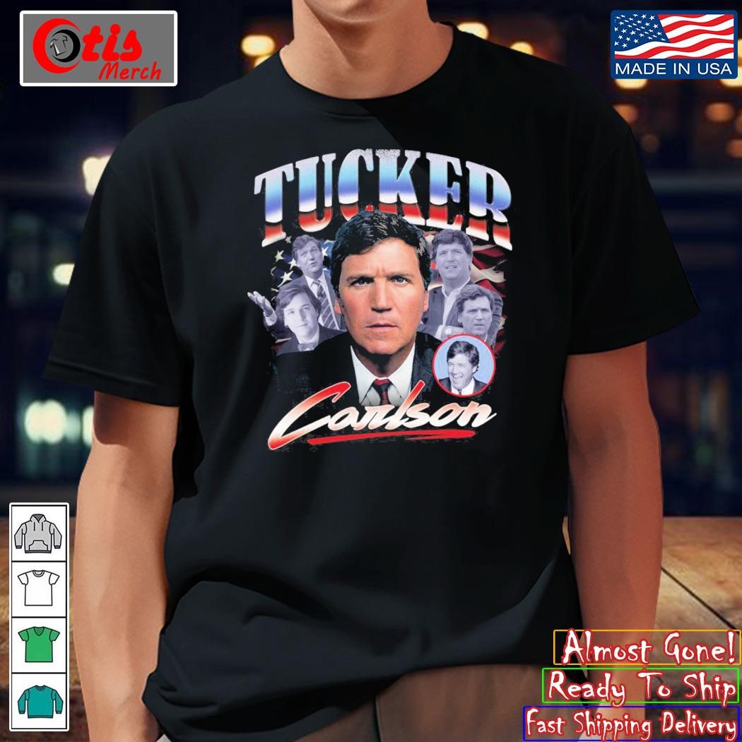 Tucker Carlson Faces Shirt