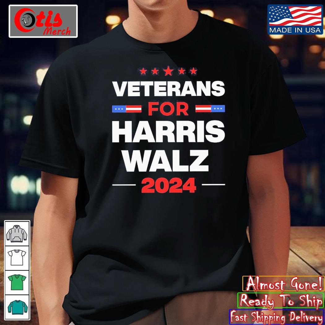 Veterans For Harris Walz 2024 Shirt