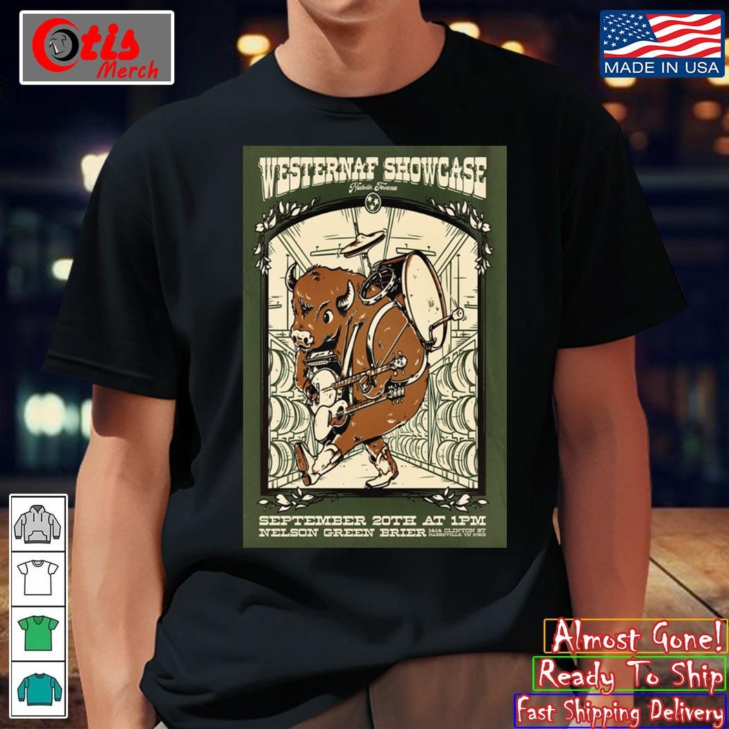 Westernaf Showcase Nelson Green Brier Nashville Tn Sep 20 2024 Poster shirt